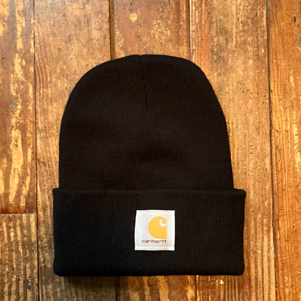 Carhartt Black Knit Beanie